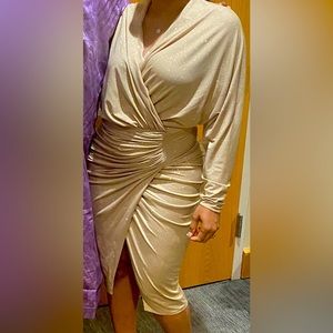 Rhea Costa signature wrap dress